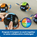 Learning Resources Cooper el Robot STEM para el Aula - Programación para Niños, Juguetes de Construcción, Robótica para