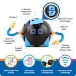 Learning Resources Cooper el Robot STEM para el Aula - Programación para Niños, Juguetes de Construcción, Robótica para