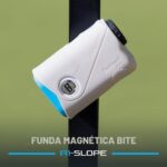 Telémetro láser de golf Bushnell A1-Pendiente – Ultracompacto, aumento de 6×, recargable por USB-C, Pinseeker JOLT, pend