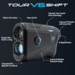 Bushnell Golf Tour V6 Shift Laser Rangefinder with Slope Compensation, 1300-Yard Range, Flag Lock Vibration, Magnetic Ca