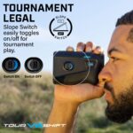 Bushnell Golf Tour V6 Shift Laser Rangefinder with Slope Compensation, 1300-Yard Range, Flag Lock Vibration, Magnetic Ca