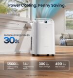 Aire acondicionado portatil KOVIET A1 12000 BTU Wi-Fi 6 en 1 evaporacion automatica temporizador 24 horas deshumidificad