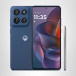 Smartphone Motorola Moto G Stylus 2025 PB6V0015US 8 GB RAM 256 GB cámara 50 MP color mar de Gibraltar Pantone