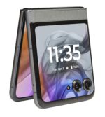 total wireless Motorola Razr 5G (2024) Teléfono inteligente prepagado bloqueado, 256 GB, gris - Incluye plan ilimitado d