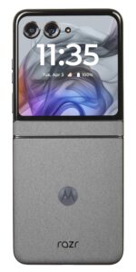 total wireless Motorola Razr 5G (2024) Teléfono inteligente prepagado bloqueado, 256 GB, gris - Incluye plan ilimitado d