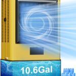 Enfriador evaporativo tipo swamp cooler Uthfy JH-40BI 4800 CFM 41 pulgadas tanque 10.6 galones 3 velocidades oscilación