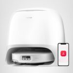 Robot aspirador trapeador roborock Qrevo CurvX succión 22000 Pa ultra-delgado 3.14 pulgadas AdaptiLift lavado y secado a