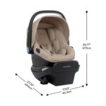 Evenflo Revolve180 LiteMax NXT asiento de coche para bebés con orientación trasera, rotativo, ligero, para prematuros e