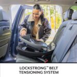 Evenflo Revolve180 LiteMax NXT asiento de coche para bebés con orientación trasera, rotativo, ligero, para prematuros e