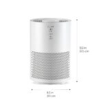Paquete purificador de aire y aspiradora inalámbrica IRIS USA WOOZOO H13 HEPA 307 ft2 230 W 50 min sensor LED