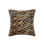 Juego de edredon safari Loom and Mill TOPLUXE LM-Keniya-Queen 8 piezas tamaño Queen estampado leopardo tigre jirafa cebr