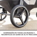 Sistema de viaje Evenflo Shyft Intuiti TS100212513 con asiento de auto LiteMax NXT giratorio orientado hacia atrás para
