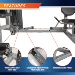Marcy 150-lb Stack Home Gym System with Row & Optional Leg Press Attachment (Sold Separately)