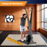 Plataforma base para entrenador de esquí de campo traviesa Marcy NS-0357-SKI acero aleado resistencia al aire