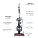 Aspiradora Vertical SharkNinja Rotator Pet Pro LA555 con Filtro HEPA, DuoClean PowerFins HairPro y Lift-Away