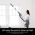 Aspiradora Vertical SharkNinja Rotator Pet Pro LA555 con Filtro HEPA, DuoClean PowerFins HairPro y Lift-Away