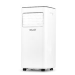 Aire acondicionado portátil Newair AC-08000 8000 BTU autoevapora deshumidificador control remoto blanco para habitacione