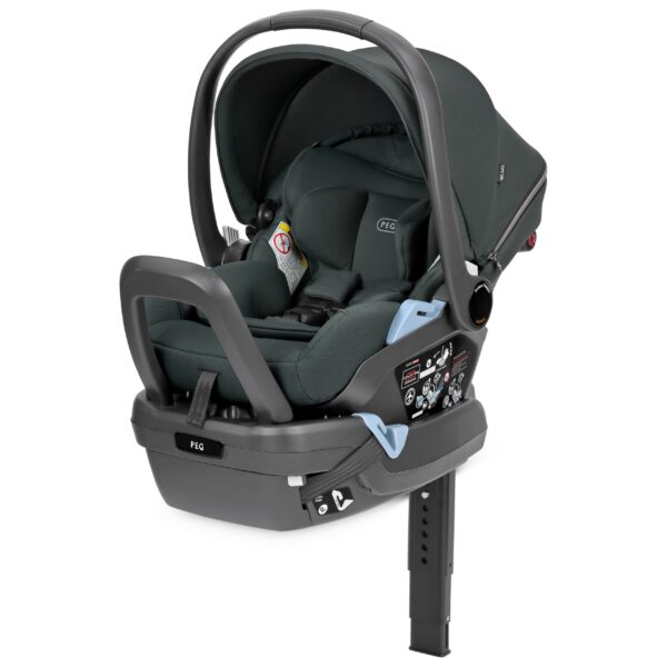 Peg Perego Primo Viaggio Lounge - Asiento de automóvil infantil reclinable orientado hacia atrás - Incluye base con pata