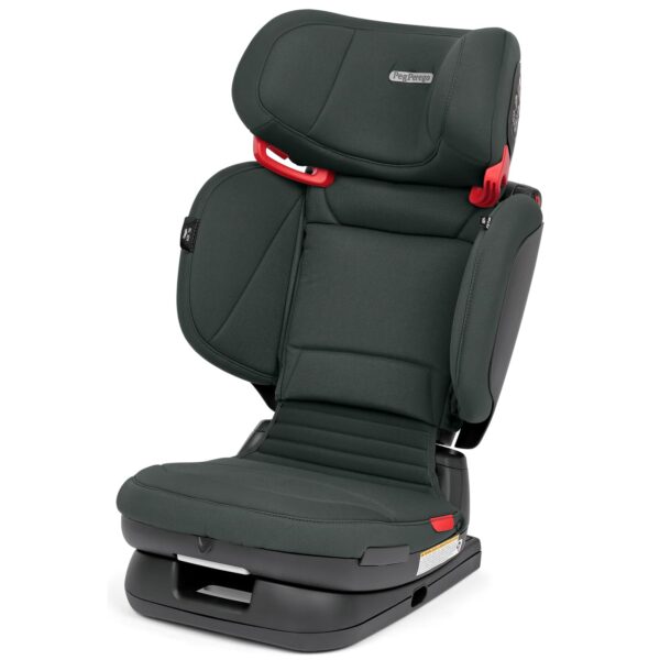 Peg Perego Viaggio Flex 120 Booster, ajuste total 4D para seguridad y comodidad, sin reposabrazos, plegable compacto par