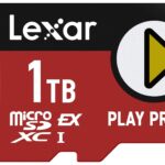 Lexar Tarjeta microSD Express Play PRO de 1 TB, UHS-I, C10, U3, V30, Full HD, 4K, tarjeta de memoria de hasta 900/600 MB