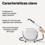 Limpiador Vapor Multiusos Amazon DS-PSC10-NA 1500W 22 Accesorios Tanque 51 oz