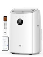 Aire acondicionado portátil inteligente DREO DR-HAC008S White 8000 BTU ASHRAE 5000 BTU DOE sin drenaje silencioso 45dB c