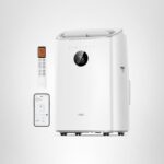Aire acondicionado portátil inteligente DREO DR-HAC008S White 8000 BTU ASHRAE 5000 BTU DOE sin drenaje silencioso 45dB c