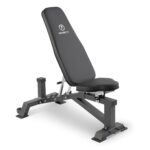 Marcy Banco de pesas ajustable de lujo para gimnasio en casa levantamiento de pesas y entrenamiento de fuerza SB-8062