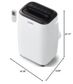 Aire acondicionado portatil AIRO Comfort AC 8000 BTU con control remoto y kit de instalacion