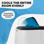 Aire acondicionado portatil AIRO Comfort AC 8000 BTU con control remoto y kit de instalacion