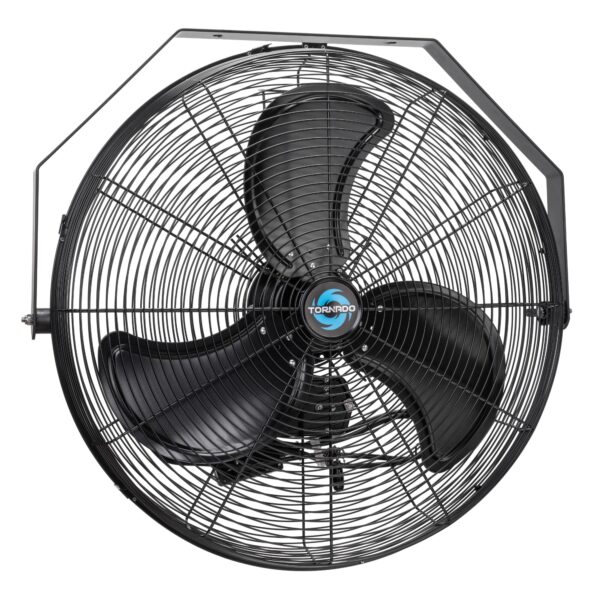 Ventilador de Pared Tornado HI-FAN-24HVWM-WR-1P-HEX2 24 Pulgadas Metal IPX4 3 Velocidades 7700 CFM Certificado UL para U