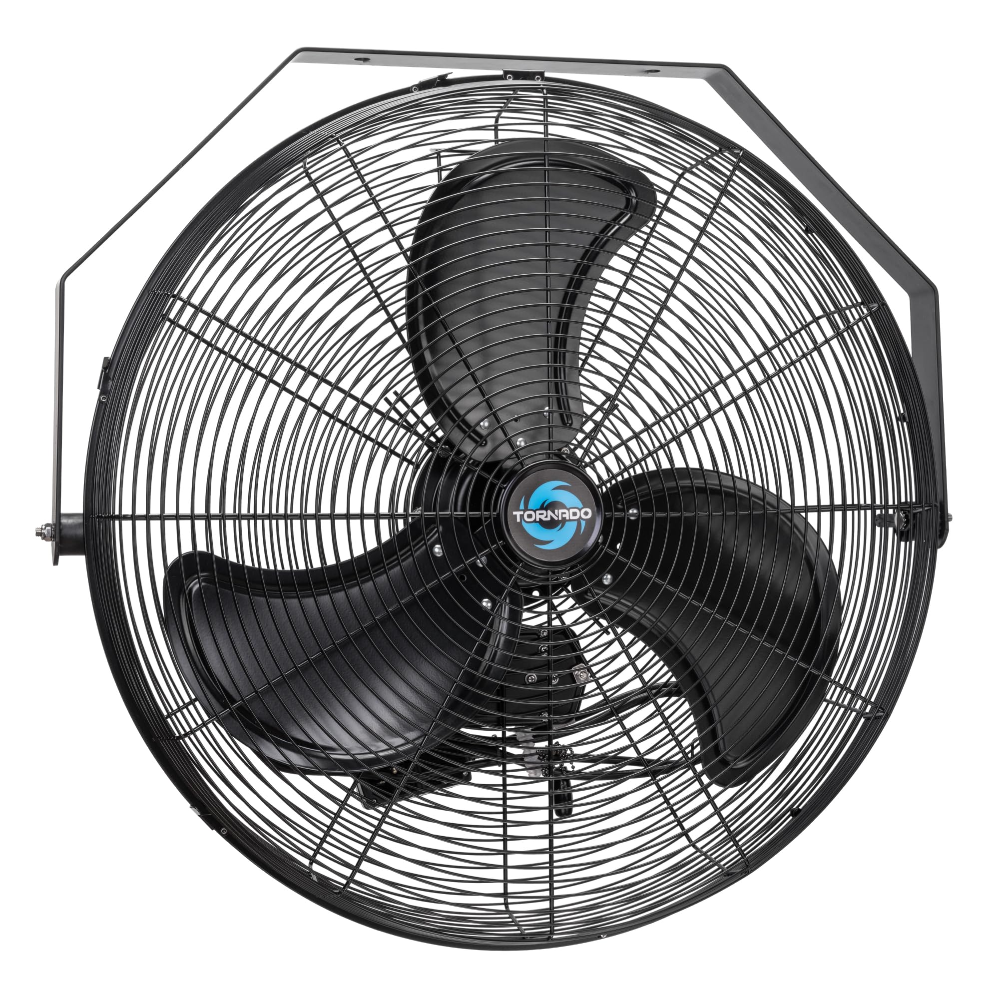 Version 1.0.0 Ventilador de Pared Tornado HI-FAN-24HVWM-WR-1P-HEX2 24 Pulgadas Metal IPX4 3 Velocidades 7700 CFM Certificado UL para U