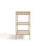 Storkcraft Cambiador Morningside (madera flotante), cambiador de bebé certificado GREENGUARD Gold, incluye cambiador de