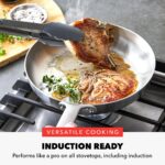 Batería de cocina juego de ollas y sartenes GreenPan Bobby Flay CC009760-001 acero inoxidable tres capas multiclad 10 pi