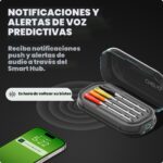 Termómetro inteligente inalámbrico para carne CHEF iQ Sense CQ60-4C-Z1-E Gen3 con 4 sondas WiFi 5 sensores resistente a