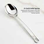 Juego de utensilios de cocina de acero inoxidable Hestan Culinary Provisions 49131 de 8 piezas con porta utensilios de p