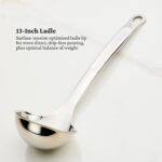 Juego de utensilios de cocina de acero inoxidable Hestan Culinary Provisions 49131 de 8 piezas con porta utensilios de p