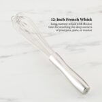 Juego de utensilios de cocina de acero inoxidable Hestan Culinary Provisions 49131 de 8 piezas con porta utensilios de p