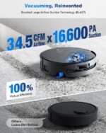 Robot Aspirador y Fregasuelos ECOVACS DEEBOT X9 Pro Omni, 16,600Pa, Rodillo OZMO Autolavable, ZeroTangle 3.0, Elevación
