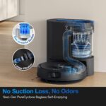 Robot aspiradora y trapeadora ECOVACS DEEBOT N20e Plus 10000Pa base autovaciante sin bolsa rodillo antienredos mapeo lás