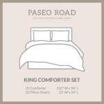 Juego de ropa de cama ecuestre Pierre HiEnd Accents TP2486CS-KG-OC tamaño King algodón satén marrón canela estampado her