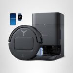 Robot Aspirador y Trapeador ECOVACS DEEBOT T80 Omni, Succión 18,000 Pa, Fregona Rodillo OZMO 220 RPM TruEdge, Navegación