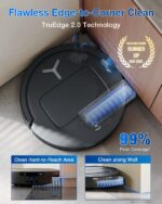 Robot Aspirador y Trapeador ECOVACS DEEBOT T80 Omni, Succión 18,000 Pa, Fregona Rodillo OZMO 220 RPM TruEdge, Navegación