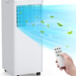 Aire acondicionado portátil Acekool dT6Yh8Rrr0bKV3gtgK3vNgQd6w 8000 BTU 3 en 1 deshumidificador ventilador cobertura 350