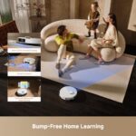 Aspiradora Robot MOVA RLP23SE P50 Ultra con Trapeador Flexible, Succión 19,000 Pa, Cepillo Antienredos, Limpieza Automát
