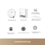 Aspiradora Robot MOVA RLP23SE P50 Ultra con Trapeador Flexible, Succión 19,000 Pa, Cepillo Antienredos, Limpieza Automát