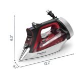 Plancha de Vapor Rowenta Focus Excellence DW5433 1750W Suela Acero Inoxidable 400 Orificios Microvapor Cable Retráctil P