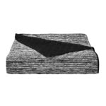 Juego de edredon Royal Court Dalton J. Queen New York 3109045TQLST 2 piezas individual individual XL negro