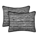 Juego de edredon Royal Court Dalton J. Queen New York 3109045TQLST 2 piezas individual individual XL negro