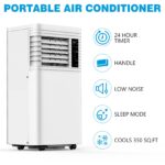 Aire acondicionado portatil Antarctic Star Zhejiang Oulun NPLH5A-06C/X1E 10000 BTU modos enfriamiento ventilador deshumi